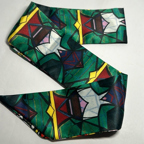 Two Picasso Classical Oil Painting Thin Scarves / Hair Bands / Scarv - #1103 - Picture 3 of 5